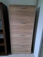 Schoenenkast lichtbruin Jysk, Ophalen of Verzenden, Zo goed als nieuw