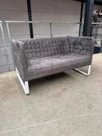 Ikea knopparp bankje, Huis en Inrichting, Ophalen, Tweepersoons, Zo goed als nieuw, Rechte bank