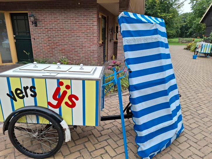 IJsbakfiets in zeer goede staat, Fietsen en Brommers, Fietsen | Bakfietsen, Zo goed als nieuw, Overige merken, 1 kind, Ophalen of Verzenden