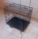 zware kwaliteit inklapbare bench - 61x42.5x50cm - zwart, Ophalen