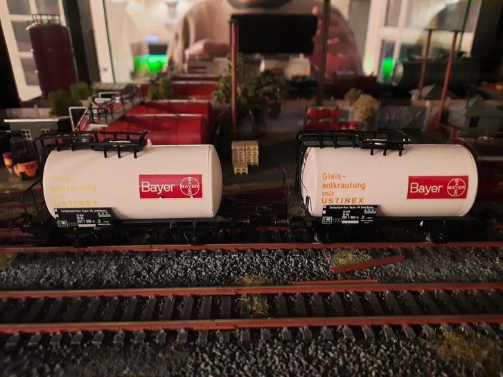 [ W1623-24 ] Marklin H0 - 2x 4647, Hobby en Vrije tijd, Modeltreinen | H0, Zo goed als nieuw, Wagon, Wisselstroom, Märklin, Ophalen of Verzenden