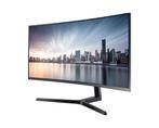 SAMSUNG C34H890WGR 34inch monitor 3440x1440, Ophalen, HDMI, Nieuw, Hoofdtelefoonaansluiting