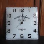 Vintage klok; Kensington station, Ophalen of Verzenden, Gebruikt, Analoog, Wandklok