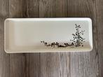 Vintage Mebel Italy dienblad/serveertray Cranberry, Ophalen of Verzenden, Rechthoekig, Kunststof