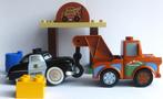 Lego Duplo 5814 Cars Takel’s Werkplaats Z.G.A.N, Ophalen of Verzenden, Zo goed als nieuw, Complete set, Duplo