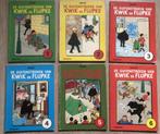 HERGE (KUIFJE) - 6 BOEKEN KWIK EN FLUPKE, Boeken, Meerdere stripboeken, Ophalen of Verzenden, Zo goed als nieuw, Hergé