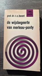 De wijsbegeerte van merleau-ponty, Boeken, Ophalen of Verzenden, Zo goed als nieuw