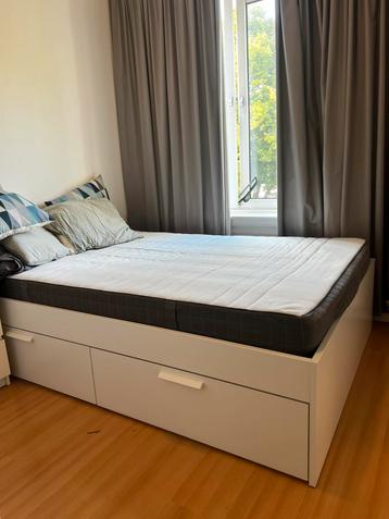 Bed frame with storage + Mattress