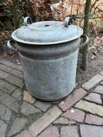 Zinken weckketel/emmer, Ophalen