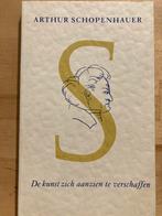 Arthur Schopenhauer - De kunst zich aanzien te verschaffen, Ophalen of Verzenden, Nieuw, Arthur Schopenhauer