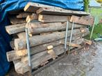 Brandhout 4 m3  grenen balken, 3 tot 6 m³, Ophalen of Verzenden, Stammen