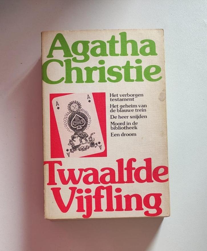 Agatha Christie 12e vijfling, Boeken, Detectives, Gelezen, Ophalen of Verzenden