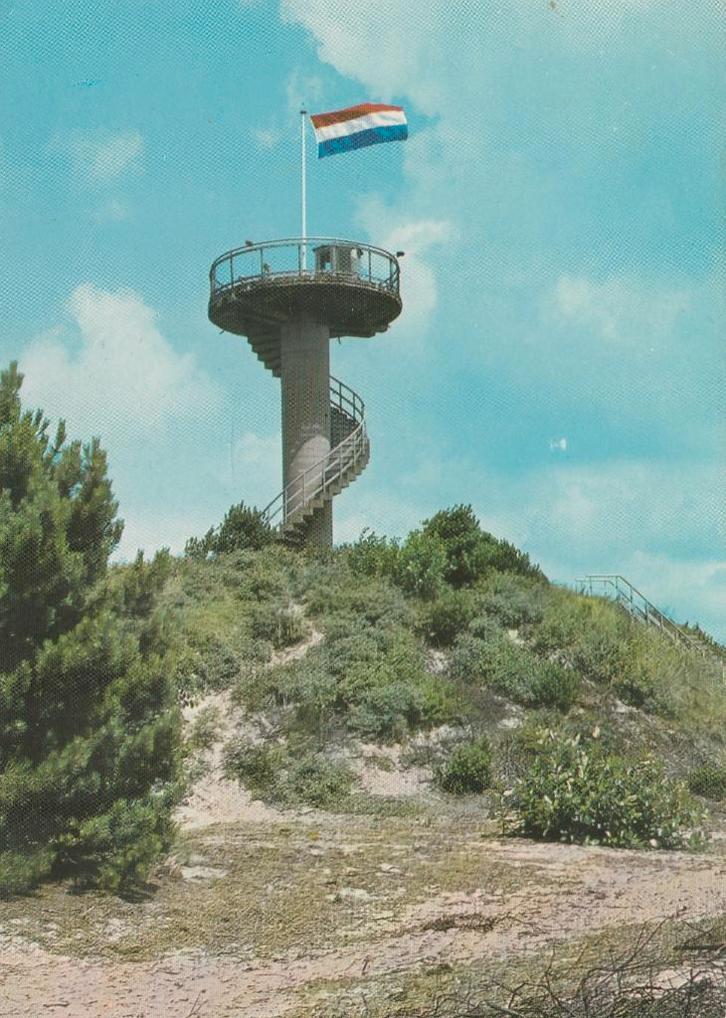 BURGH HAAMSTEDE Uitzichttoren, Verzamelen, Ansichtkaarten | Nederland, Gelopen, Zeeland, 1960 tot 1980, Verzenden
