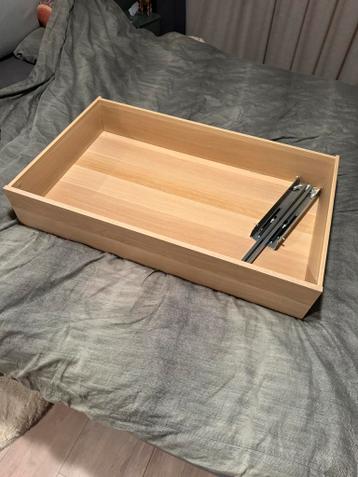 Ikea Pax lade 100cm - wit geglazuurd eikeneffect - afbeelding 1