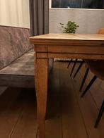 Houten eetkamer tafel 90x200, Huis en Inrichting, Tafels | Eettafels, Ophalen, Gebruikt, Eikenhout, 50 tot 100 cm