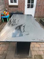 Tuintafel graniet, Ophalen, Zo goed als nieuw, Rechthoekig, Overige materialen