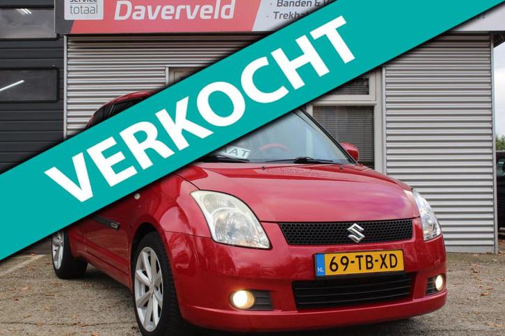 Suzuki Swift 1.5 Exclusive Automaat nette zuinige auto, airc, Auto's, Suzuki, Bedrijf, Te koop, Swift, ABS, Airbags, Airconditioning
