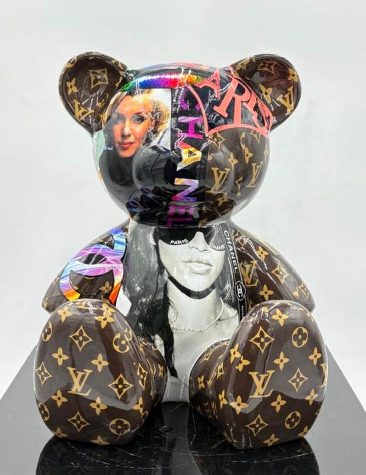 Pop Art - Teddy Art van kunstenaar- Noar26, Antiek en Kunst, Kunst | Designobjecten, Ophalen of Verzenden