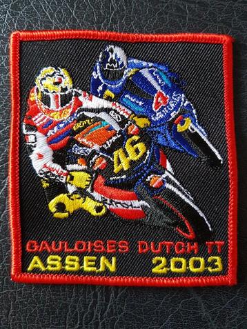tt assen valentino rossi patch badge 2003 beschikbaar voor biedingen