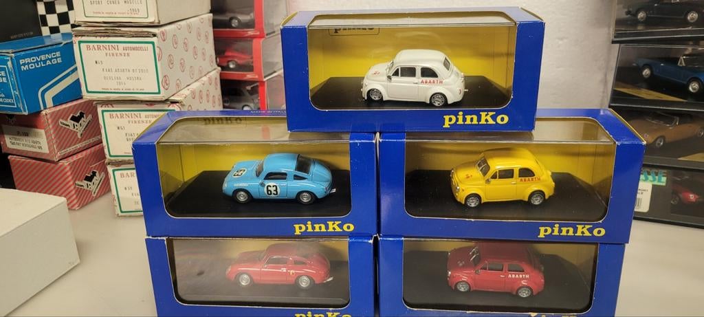 PinKo Fiat 500 Abarth en Fiat 750 Abarth modellen, Ophalen of Verzenden, Zo goed als nieuw, Auto, Overige merken