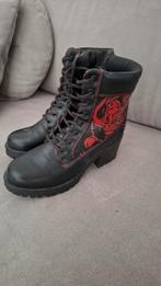 Motorhead dames laarzen maat 37, Kleding | Dames, Ophalen, Zo goed als nieuw, Zwart, Hoge laarzen