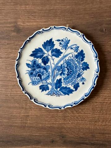Prachtig wandbordje porceleyne fles 1970 delfts blauw beschikbaar voor biedingen