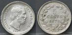 Mooie zilveren stuiver 1879 - 5 cent 1879 Willem 3, Postzegels en Munten, Munten | Nederland, Zilver, Koning Willem III, Losse munt
