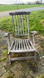 Hardhouten tuinstoel, Tuin en Terras, Ophalen, Gebruikt, Hout