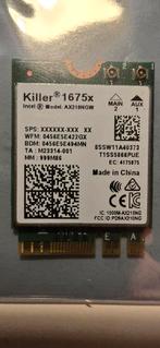 Intel Killer 1675X Wi-Fi 6 AX210NGW Wi-Fi kaart, Ophalen of Verzenden, Nieuw