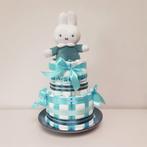 Blauwe Nijntje luiertaart voor een Babyshower of geboorte, Ophalen of Verzenden, Nieuw, Kraamcadeau