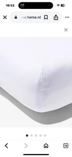 Grote partij hoeslakens 90/200 met hoge hoeken, Huis en Inrichting, Slaapkamer | Beddengoed, Ophalen, Eenpersoons, Nieuw, Wit