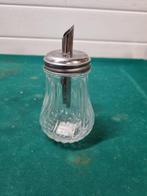 suikerstrooier van glas en metaal, Huis en Inrichting, Ophalen of Verzenden, 'T Olde Gre-j, Info@toldegrej.nl, Endepoelstraat 20f Didam
