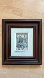 Driedimensionale decoupage van een tekening van Anton Pieck, Huis en Inrichting, Woonaccessoires | Schilderijen, Tekeningen en Foto's