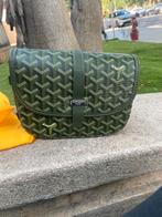 Prachtige Goyard Crossbody Bag – Groen – In Topstaat!, Overige merken, Nieuw, Ophalen of Verzenden, Leer