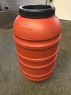 Rode (regen)ton, Tuin en Terras, 150 liter of meer, Ophalen, Gebruikt, Kunststof