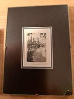 2x mooie afbeeldingen in passe-partout., Antiek en Kunst, Kunst | Etsen en Gravures, Ophalen of Verzenden
