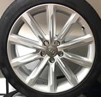 Originele Audi Velgen 19 inch met Winterbanden (1 lek), Auto-onderdelen, Banden en Velgen, Gebruikt, Banden en Velgen, Winterbanden
