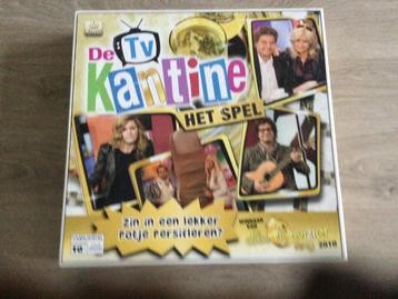 De TV Kantine Spel beschikbaar voor biedingen