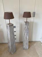 Houten vloerlamp, Ophalen, Gebruikt