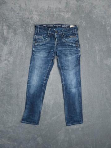 PME Legend Bare Metal Broek W33 L32 Donkerblauw Pall Mall beschikbaar voor biedingen