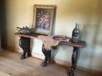 Sidetable of bankje, Huis en Inrichting, Tafels | Sidetables, Ophalen, Gebruikt, Rechthoekig, Antiek