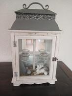 kerstlantaarn met waxinelichthouder, Diversen, Ophalen, Zo goed als nieuw