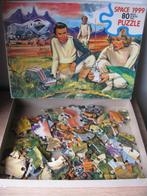 Vintage Puzzel - Space 1999 / Aankomst Buitenaardse Planeet, Verzenden, Minder dan 500 stukjes, Gebruikt, Legpuzzel