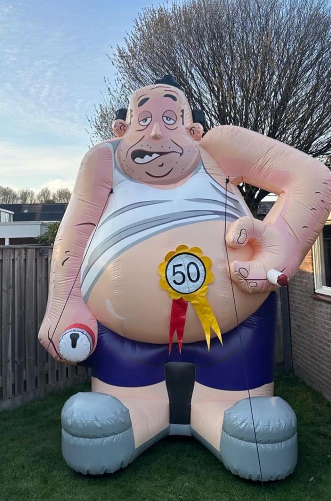 Abraham ordinair te huur FUNLUCHT BEILEN 0613808090, Hobby en Vrije tijd, Feestartikelen | Verhuur, Zo goed als nieuw, Abraham of Sarah