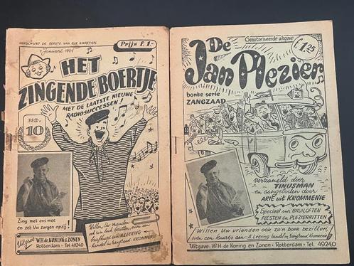 Het Zingende Boertje + De Jan Plezier, Boeken, Muziek, Gelezen, Artiest, Ophalen of Verzenden
