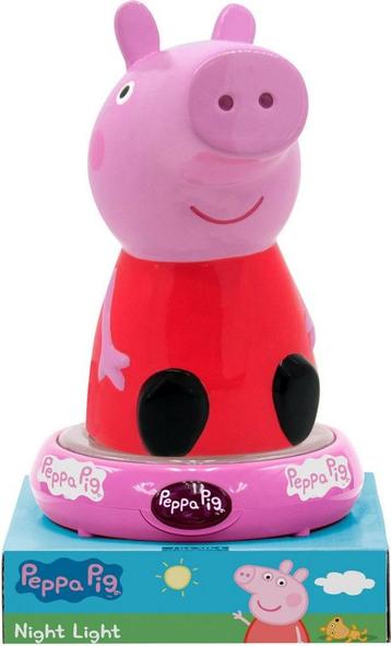 Peppa Pig 3D Led Nachtlampje beschikbaar voor biedingen