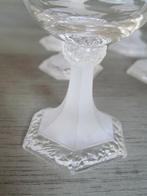 10 Rosenthal Classic Rose Germany Glazen op Voet, Glas of Glazen, Gebruikt, Ophalen of Verzenden, Glas