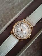 Dames horloge luxe goud en wit, Ophalen of Verzenden, Zo goed als nieuw, Overige merken