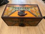 Leuke houten coffee kist, Ophalen of Verzenden, Zo goed als nieuw, 50 tot 100 cm, Minder dan 50 cm