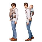 Stokke MyCarrier Front & Back – zandkleur, uitstekende staat, Ophalen of Verzenden, Zo goed als nieuw, Draagzak